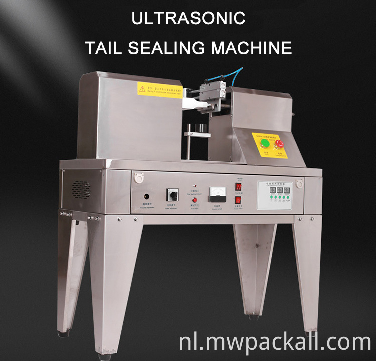 Fabrieksprijs Multifunctionele ultrasone golf plastic zachte buis eindstaartafdichtmachine met semi-automatisch